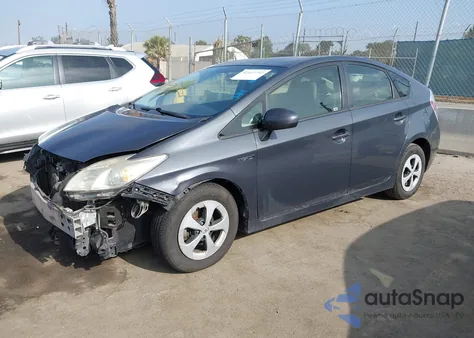 2014 Toyota Prius Two from USA, damaged, VIN JTDKN3DU8E0357085